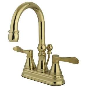 Kingston Brass KS2612DFL NuFrench 4 Centerset Lavatory Faucet with 