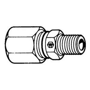  2Tube x 2MPT C/S ERMETO 7000 Series Flareless Connector 