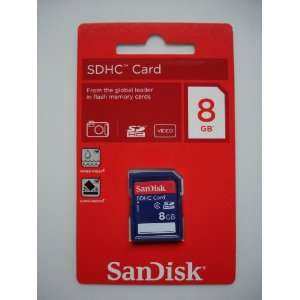  SANDISK 8GB FLASH MEMORY CARD