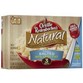 Orville Redenbachers Gourmet Microwavable Popcorn, Natural Simply 