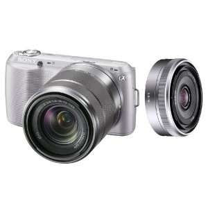 Sony Alpha NEX C3K 16 MP Compact Interchangeable Lens Digital Camera 