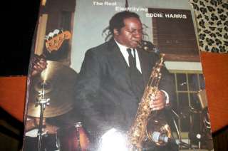 The Real Electrifying Eddie harris Lp Jazz Vinyl Rare  