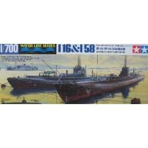  I16 & I58 Japanese Submarines Waterline (2 Kits) 1 700 