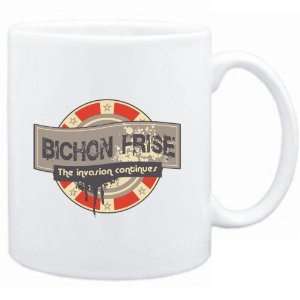  Mug White  Bichon Frise THE INVASION CONTINUES  Dogs 