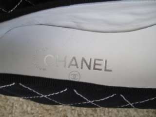 BN Chanel Quilted Ballerina Flats Shoes Size 9 39 $725  
