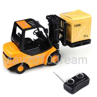 Mini RC Toy Forklift Radio Remote Control Truck Car New  