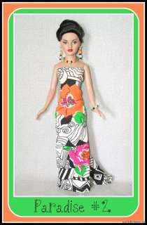   FASHION Gown + Jewelry 4 Tonner TINY KITTY DOLL Custom Clothes  
