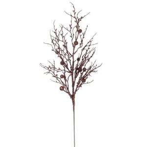  29 Decorative Autumn Chocolate Sparkle Berry Twig 
