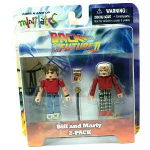 Back To The Future PX Previews Exclusive Minimates Collectible Figures 