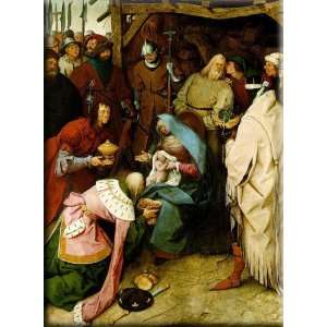  The Adoration of the Kings 22x30 Streched Canvas Art by 