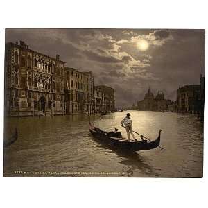 Grand Canal by moonlight, Venice, Italy