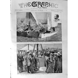  1887 Arab Slave Dhow Zanzibar Fegen Chancellor London 