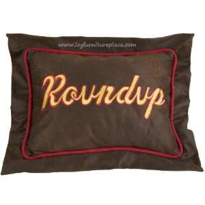  Tahoe Embroidered Roundup Pillow