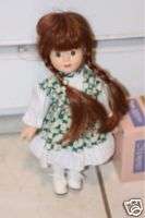 MEMORIES PORCELAIN COLLECTIBLE DOLL RED HAIR  