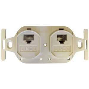 Allen Tel Products AT106 6 52 2 6 Conductor 6 Position Flush Mount 