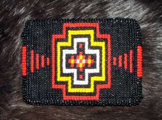Belt Buckle Native American Indian Beadwork NEW #14  