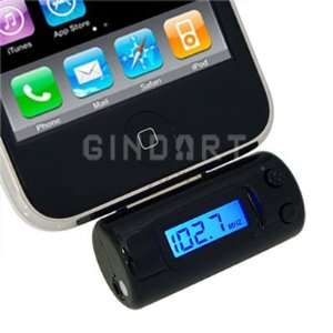  Fm Transmitter with Car Charger for Ipod Iphone 3g 3gs 