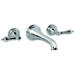 Graff GN 1130 LM2B BN Two Handle Wall Mount Bathroom Faucet Brushed 