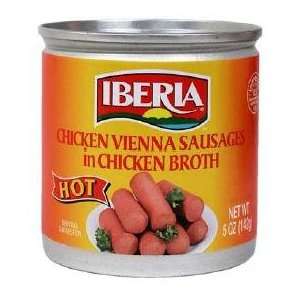 Iberia Vienna Hot Sausage 5 oz Grocery & Gourmet Food