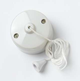 CEILING LIGHT PULL SWITCH WITH CORD 1 WAY 6AMP M0979  
