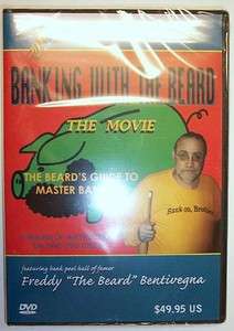 Banking With The Beard MOVIE Freddy Bentivegna   2 DVDs  