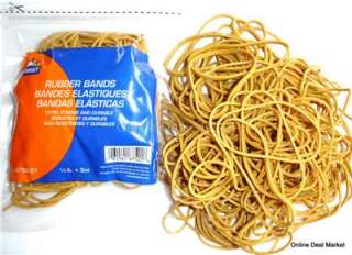 NEW Pack Of NATURAL Assorted Size RUBBER BANDS Elastic  
