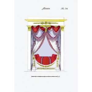   French Empire Alcove Bed No. 24 20x30 poster