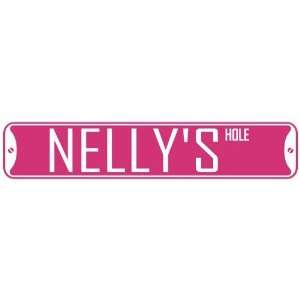   NELLY HOLE  STREET SIGN