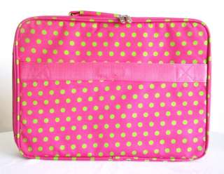 17 Computer/Laptop Briefcase Bag Padded Travel Case Luggage Pink 