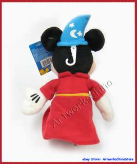 10 Disney Magician Mickey Mouse Figure Plush Stuffed Toy Doll Beanz 