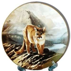 The Cougar Collectors Plate from The Worlds Most Magnificent Cats 
