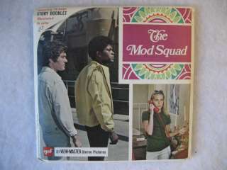   Viewmaster THE MOD SQUAD BAD MAN ON CAMPUS B478 1960s Adam Greer