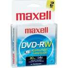Maxell 8Cm Rewritable Dvd Rw For Dvd Camcorders   2 Pack T39919
