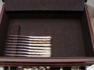   Sterling Silver Flatware Case Box Storage Chest Gorham Pacific Cloth
