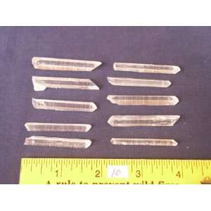    Assortment of Quartz Needle Crystals, 12.28.10 