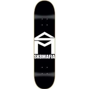  Sk8mafia House Deck 7.5 Black White Skateboard Decks 