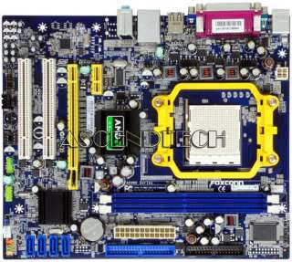 FOXCONN A6VMX AM2+ AM3 DDR2 PCI E SATA2 LAN MOTHERBOARD  