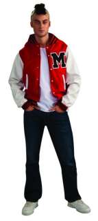 Glee Puck Football Jacket & Wig Costume Adult Standard *New*  