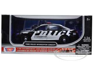   diecast model of Ford Police Car Interceptor Concept die cast car by
