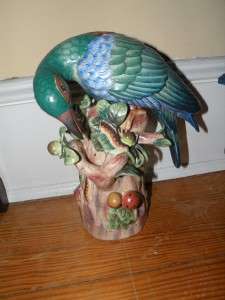 PR. CHELSEA HOUSE CERAMIC BIRD FIGURINES W/ INSECTS  
