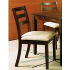 Acme Set of 2 Dining Chairs in Walnut Finish