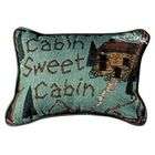 Simply Home Set Of 2 Cabin Sweet Cabin Outdoor Theme Decorative 