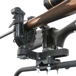 ATV TEK Flexgrip Pro Double Gun Bow Rack 360 Degree Rotation 16 Inch 