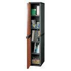   card two adjustable shelves hold audio video equipment storage area