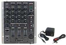 Gemini PS 626EFX 10” 3 Channel Pro Audio DJ Mixer with 3 DSP Effects 