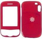HTC Wing P4350 Snap On Rubberized Protector Case w/Clip (Red)