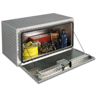 JOBOX 30 Long Heavy Gauge Aluminum Underbed Box   ClearCoat 758980 