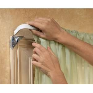  8 Instant Curtain Rod Holders 