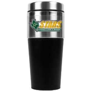  Sports NHL STARS 16oz Stainless Steel Travel Tumbler with Black 