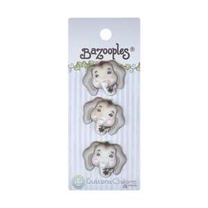   Buttons Elsie The Elephant BZ 123; 6 Items/Order